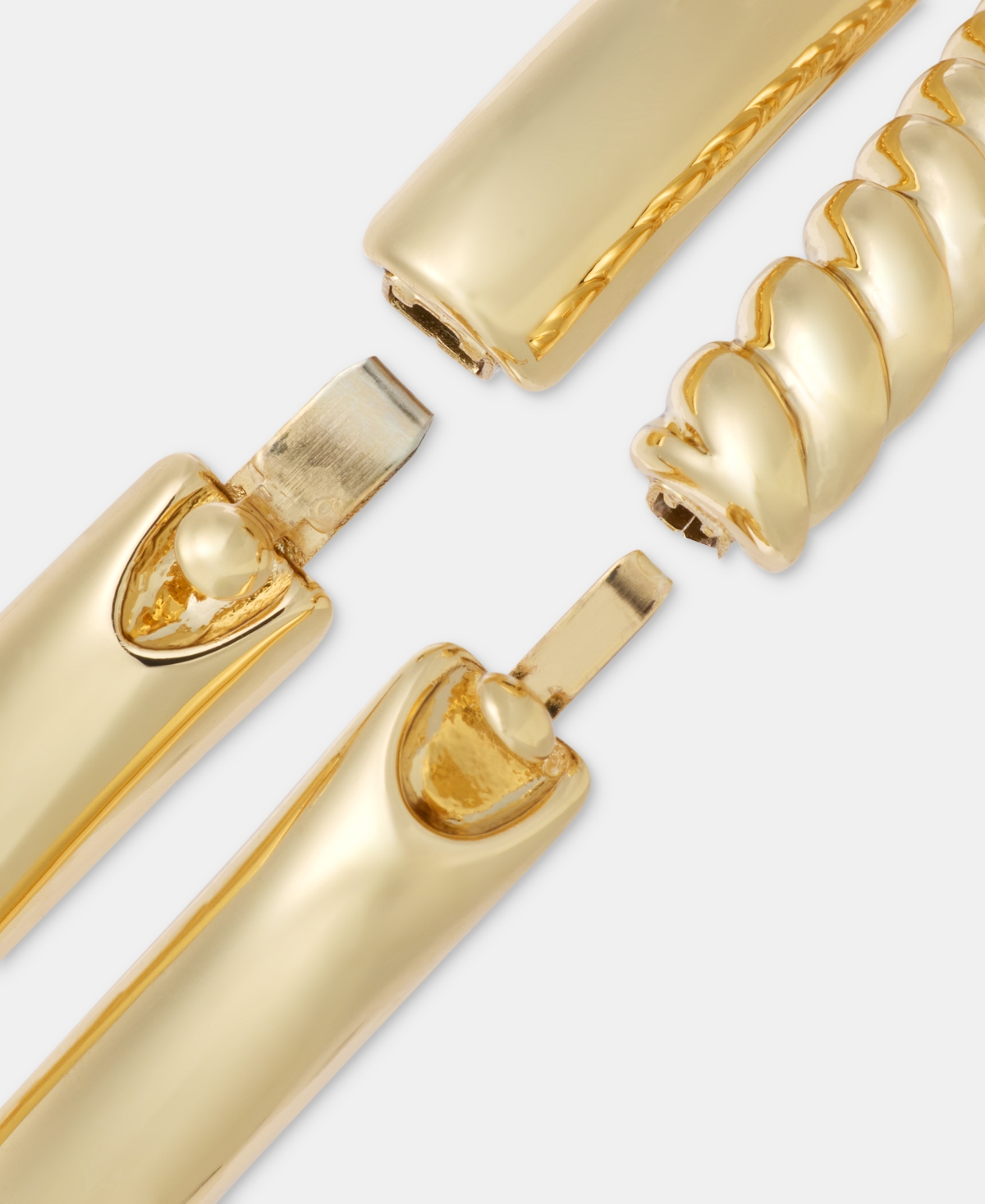 On 34th 2-Pc. Set Bangle Bracelets, Macy's Exclusive