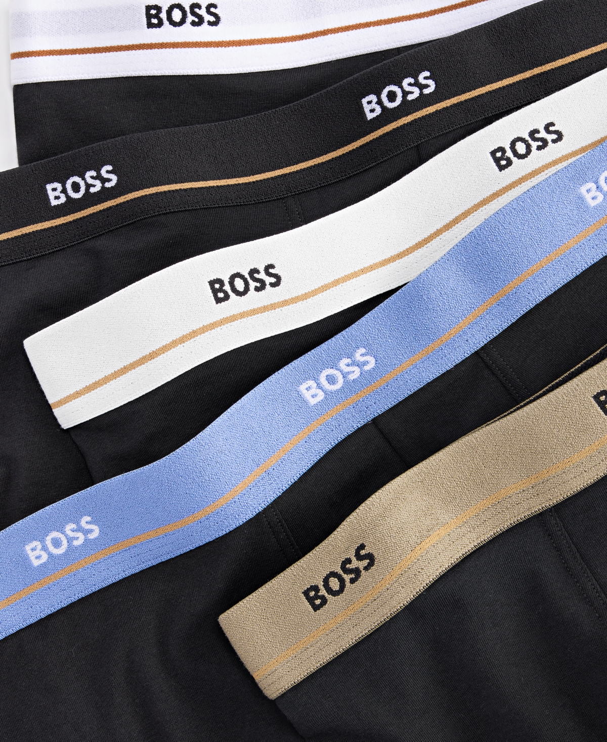Boss by Hugo Men's Essential Boxer Briefs, Pack of 5