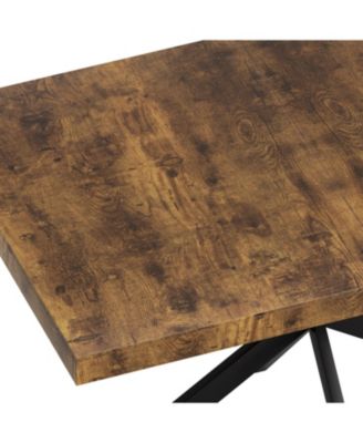 Retro Rectangular Stretch Table Versatile, Stylish, and Space-Saving  dining table