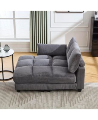 Streamdale Sleeper Sofa Couch Bed,Oversized Chaise Lounge Chair Cozy Cloud Couch