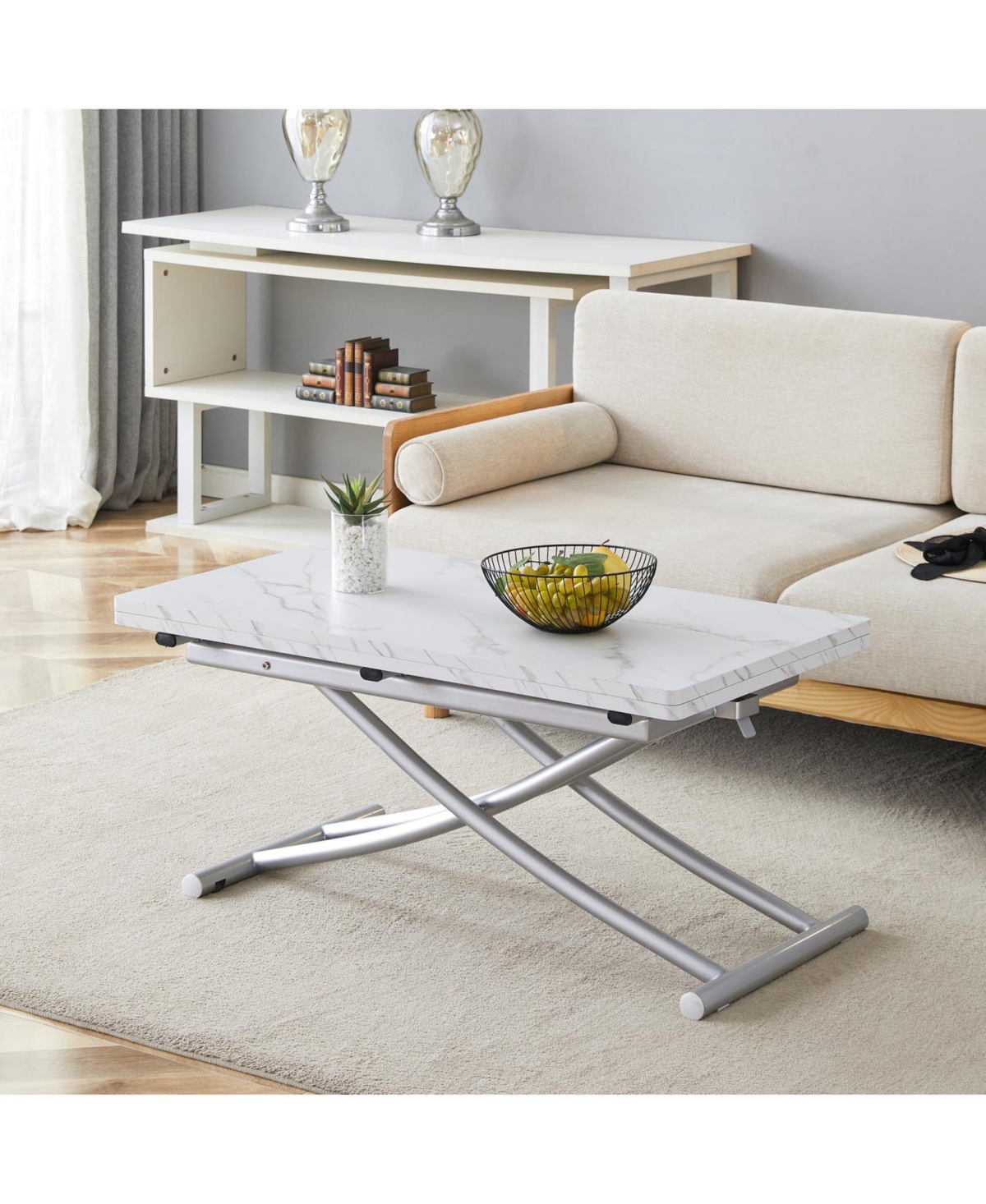 Streamdale Furniture Multifunctional Lift Table - Coffee Dining Office Dressing