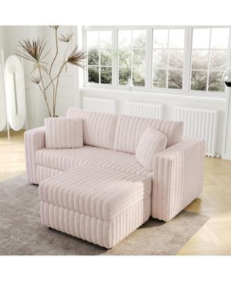 75.6" Modular Sofa w/ Lift & Ottoman Match