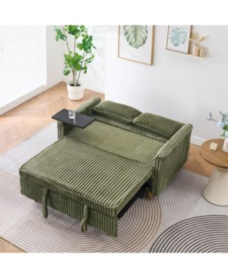 Pull-Out Sofa w/ Tabletop & USB
