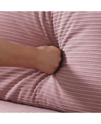 Pink 53-inch Sofa Small Apartment Living