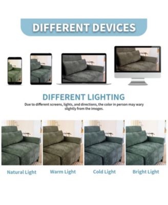 Chenille Sofa Lumbar Pillow Solid Wood Green