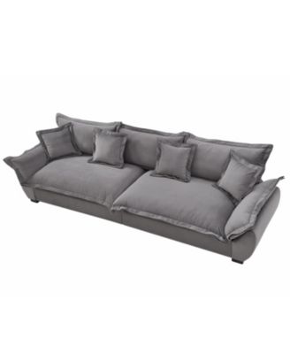 Modular Sectional Sofa with Storage, Gray