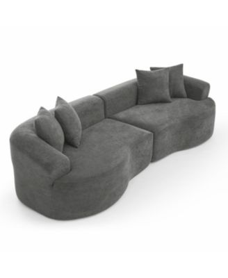 Modern Cloud Curved Sectional Sofa