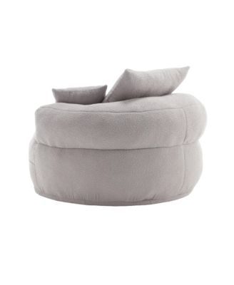 Streamdale Chenille Sleeper Sofa Chair - Modern Fluffy Lounge Seat