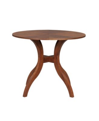 Streamdale   Round Dining Table 39.4" - Solid Wood Legs