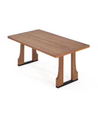 Streamdale 63" Rectangular Dining Table (Natural color)