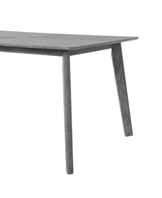 Streamdale Retro Dining Table, Seats 6, Rubberwood Legs