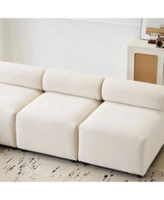 Evelyn 109" 5-Piece L-Shaped Modular Sectional Sofa
