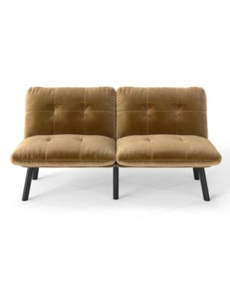 Brown Convertible Folding Modern sofa Bed