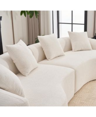 Curved Modular Sectional Sofa