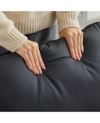 Cat Paw Leather Sofa 2PC Black