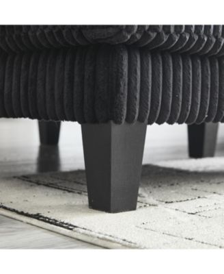 U-Shaped Sofa with Double Chaise, Oversized 4-Seat Couch