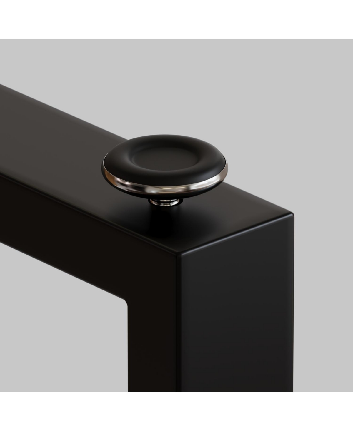 Streamdale Furniture Streamdale 51" Modern Glass Dining Table, Chrome Legs