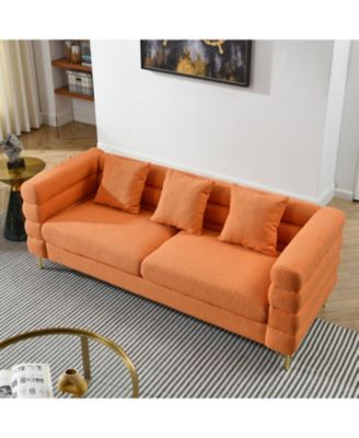 81" Oversized 3-Seater Sectional Sofa