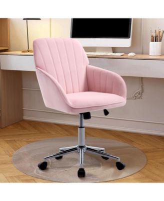 TY Adjustable Ergonomic Swivel Office Chair for Home/Bedroom - Comfortable Long Sitting