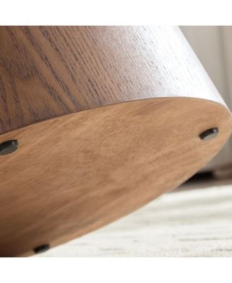 Modern Oval Handcraft Drum Coffee Table