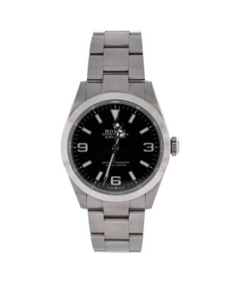 Oyster Perpetual Explorer Automatic Watch in Stainless Steel 40mm