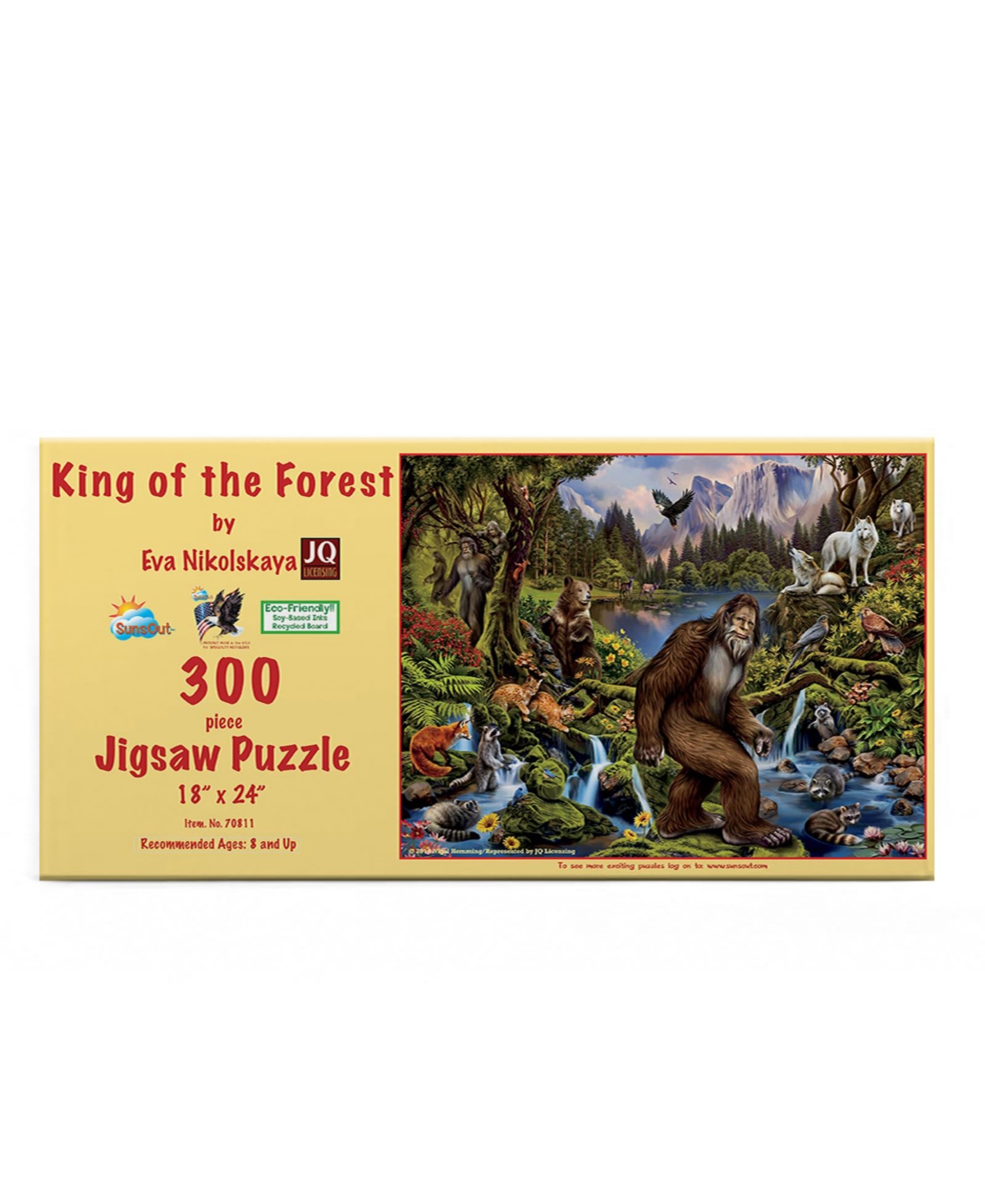 SunsOut King of the Forest 300 piece Jigsaw Puzzle for Adults