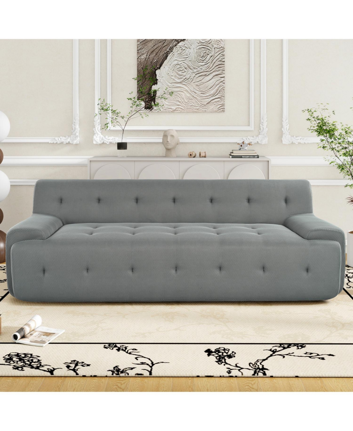Streamdale Furniture Tufted 3-Seat Sofa