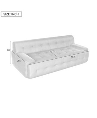 Tufted 3-Seat Sofa