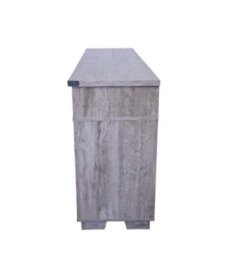 65" LED TV Stand with Barn Door