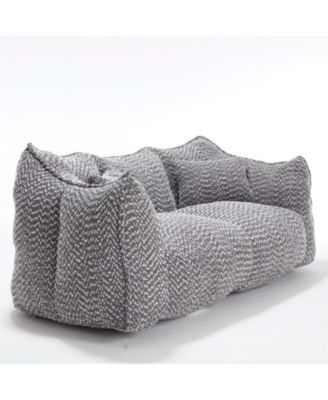 Soft Beanbag Chair - High Resilience Foam Core