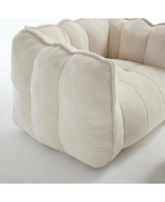 Soft Bean Bag Chair with Footstool