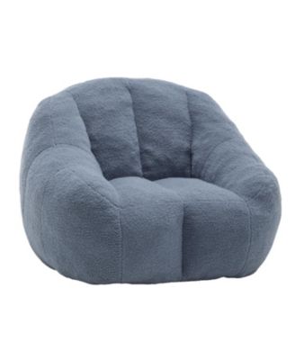 Tufted Bean Bag Chair with Memory Foam