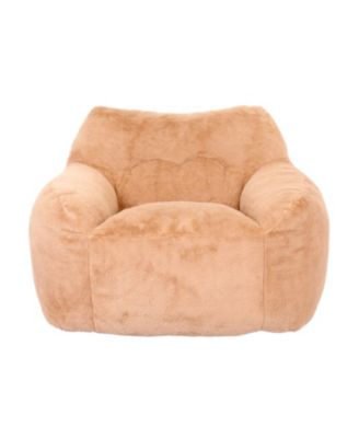 Bean Bag Sofa Chair with Armrests - Comfy Living Room Seating