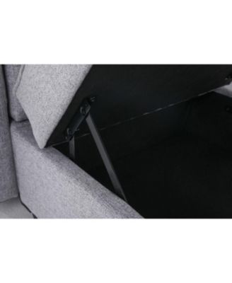 Convertible Modular Sectional Sofa with Storage & Reversible Chaise