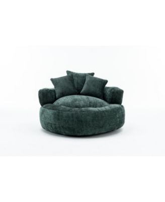 + 1 Pc. + Chenille + Indoor/Outdoor + Bean Bag Chair