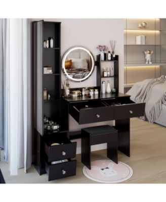 LED Vanity Table Set