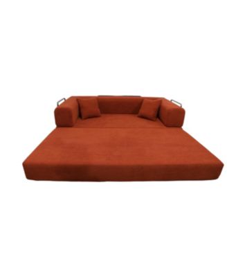 Multifunctional Velvet Sofa Bed
