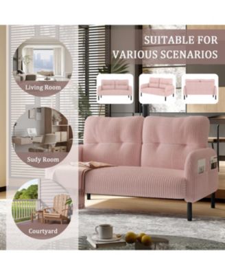 Corduroy Double Sofa - Living Room/Bedroom