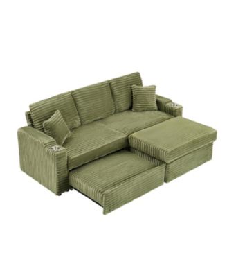  30-inch Green Foot Rest- Comfort, Support, and Temporary Throne