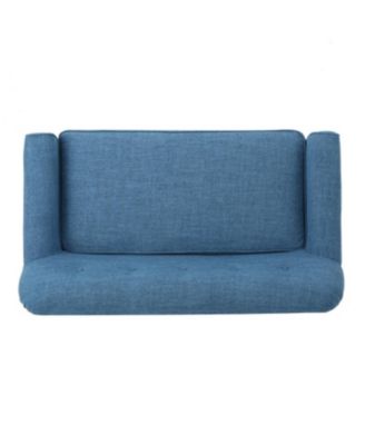Tufted Two-Seater Loveseat- Mid-Century Modern Elegance