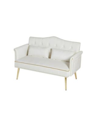 Velvet Loveseat Sofa