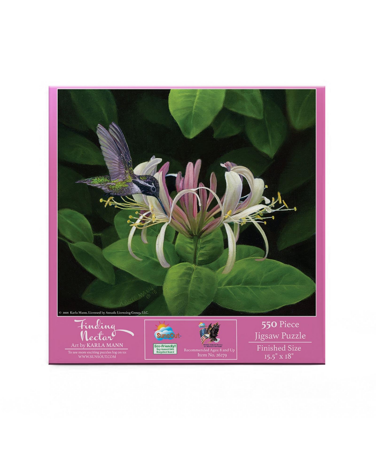 SunsOut Finding Nectar 550 piece Jigsaw Puzzle for Adults