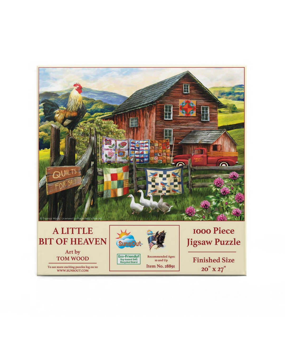 SunsOut A Little Bit of Heaven 1000 piece Jigsaw Puzzle for Adults