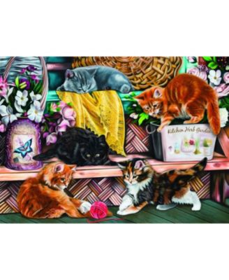 Playful Kittens 1000 piece Jigsaw Puzzle for Adults