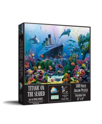 Titanic on the Sea Bed 500 piece Jigsaw Puzzle for Adults