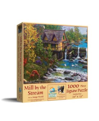 Mill by the Stream 1000 piece Jigsaw Puzzle for Adults