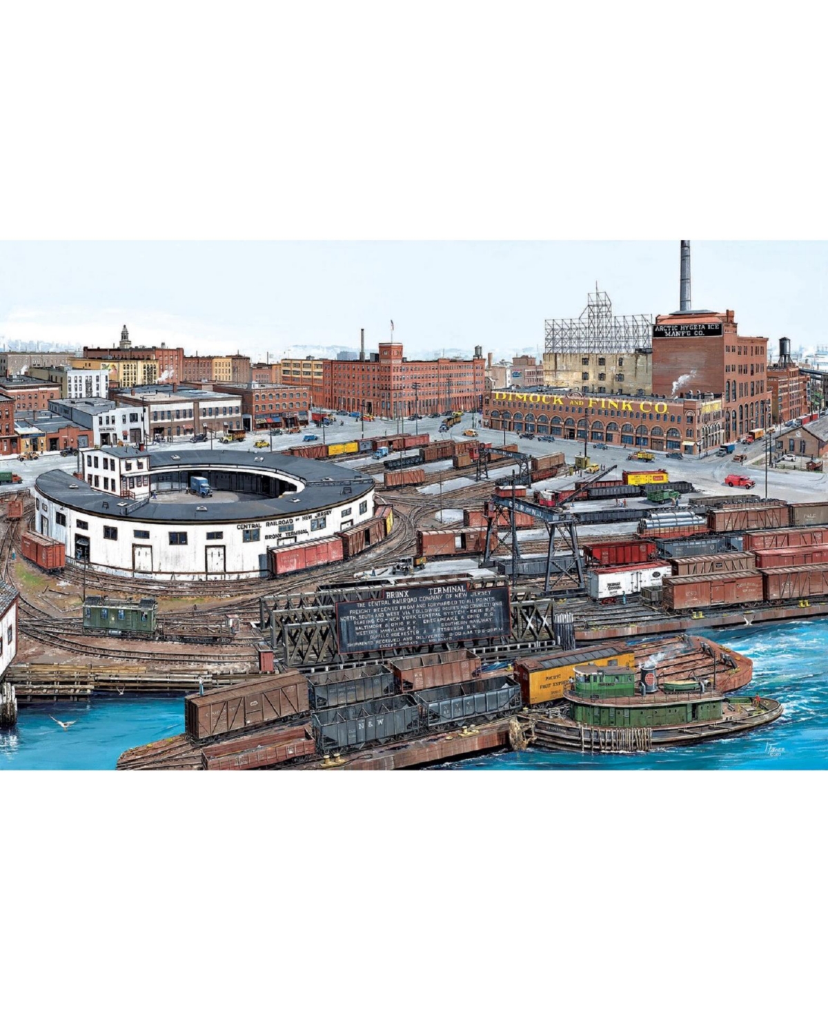 SunsOut Cnjx Bronx Connection 1000 piece Jigsaw Puzzle for Adults