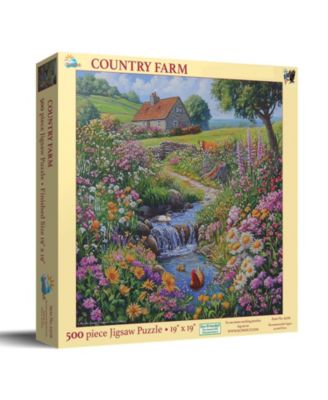 Country Farm 500 piece Jigsaw Puzzle for Adults