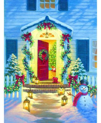 Christmas Porch 500 piece Jigsaw Puzzle for Adults Christmas