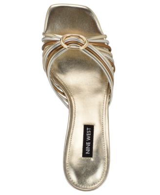 Women's Dumel Strappy Kitten Heel Dress Sandals